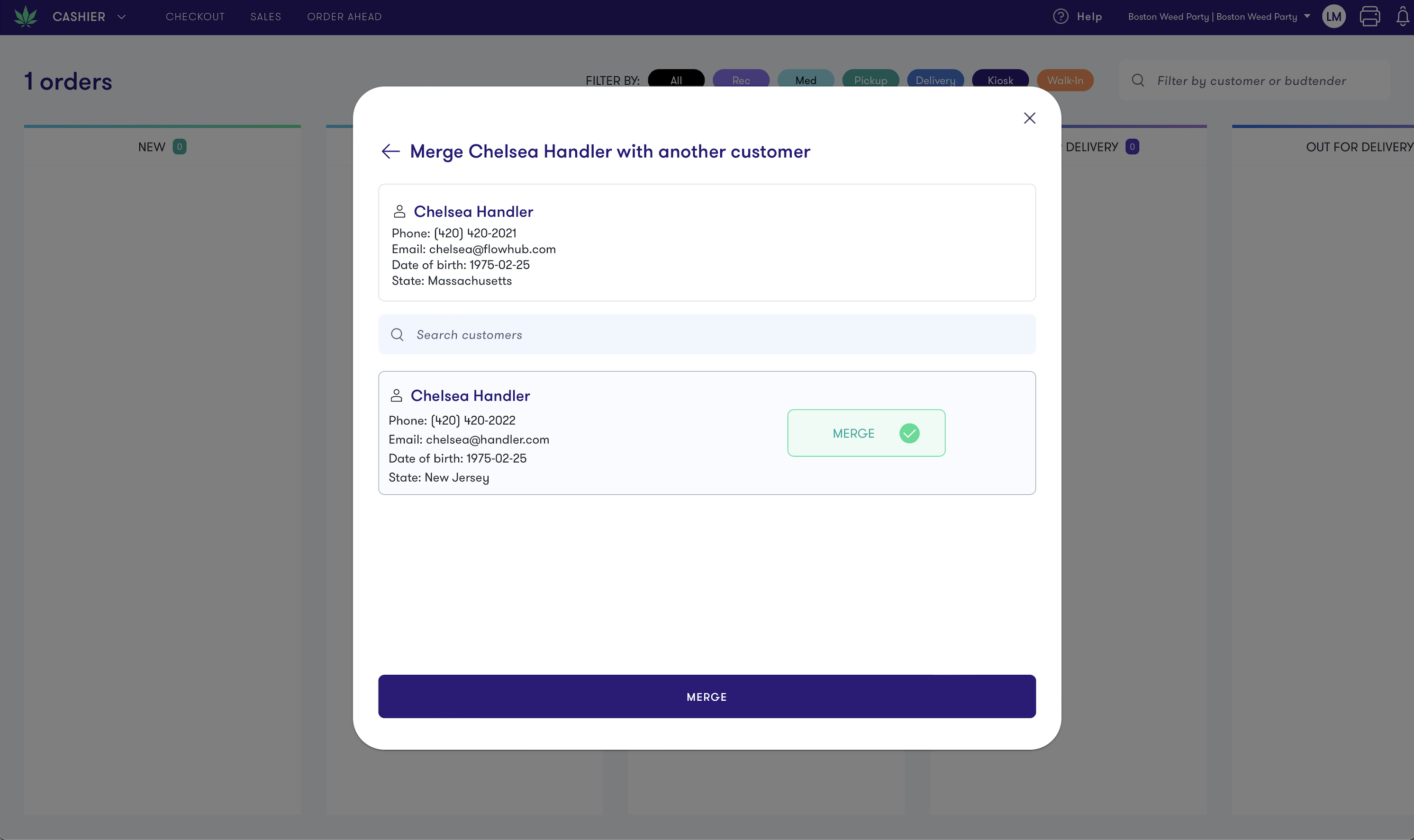 Improvements to Order Ahead Matching | Flowhub Release Notes