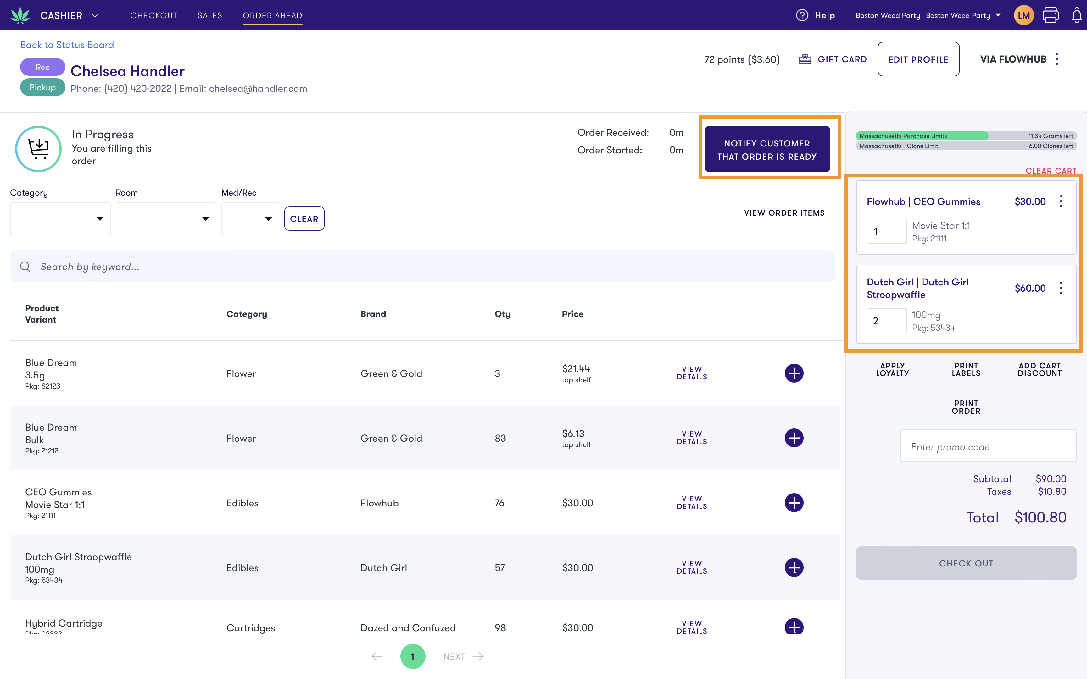 Manual Order Creator | Flowhub Release Notes