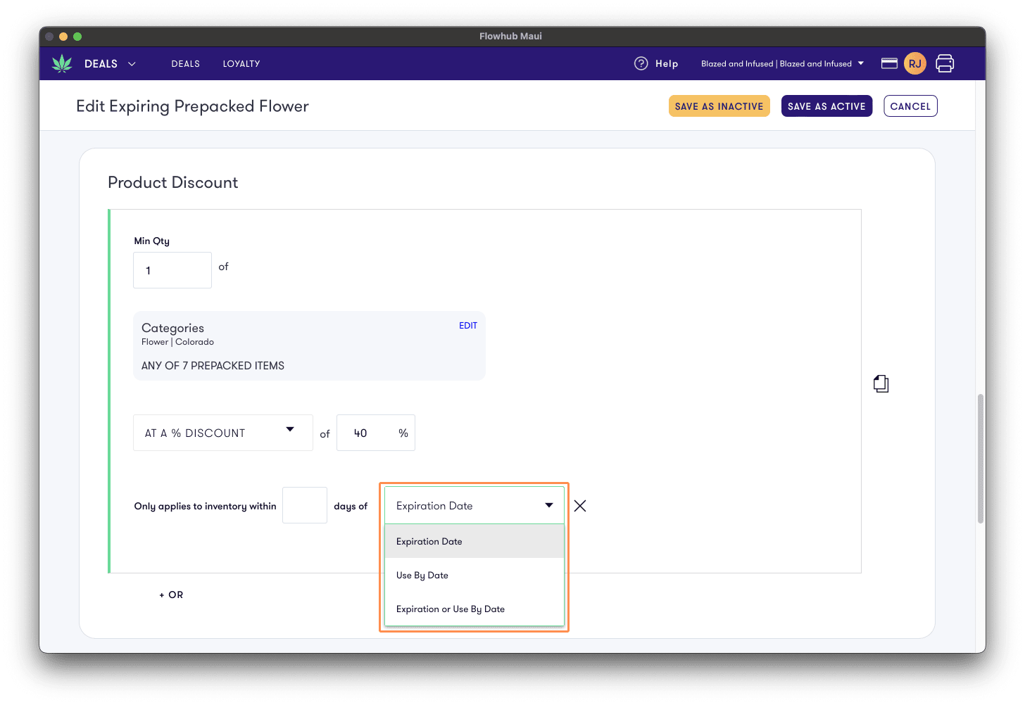 Discount Expiring Inventory and More! | Flowhub Release Notes