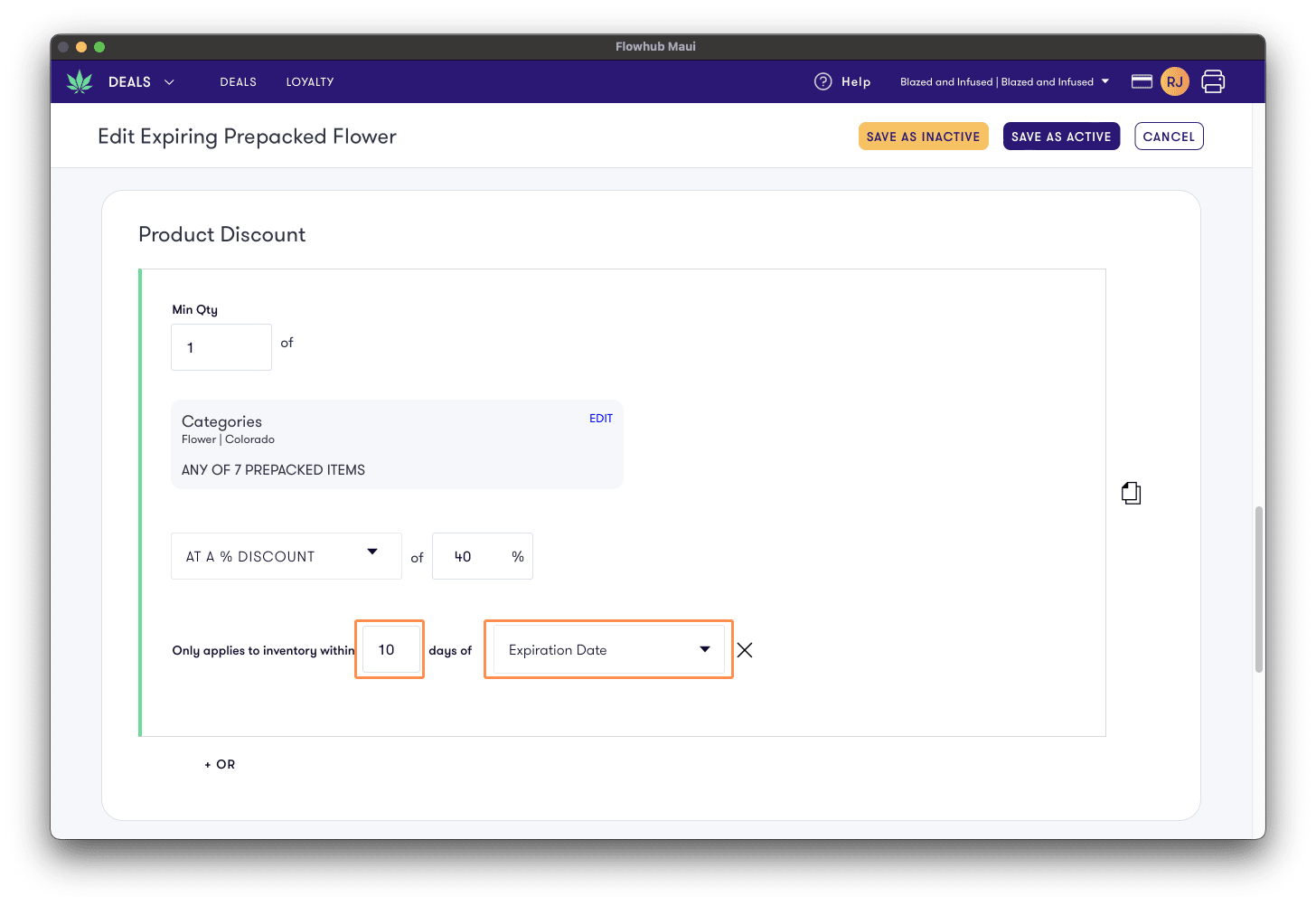 Discount Expiring Inventory and More! | Flowhub Release Notes
