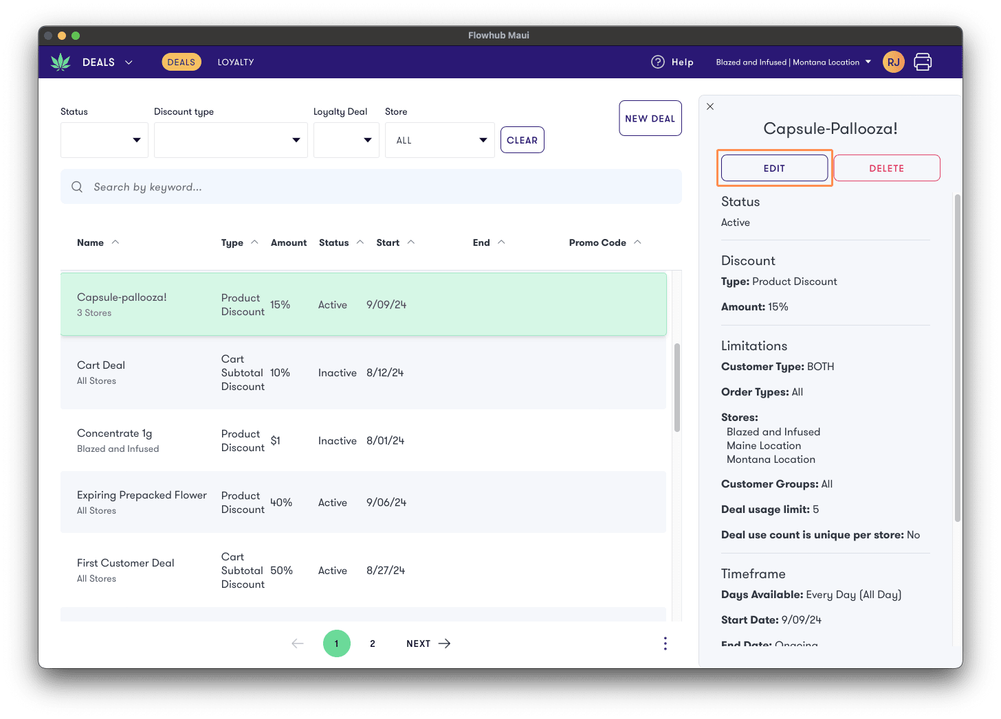 Discount Expiring Inventory and More! | Flowhub Release Notes