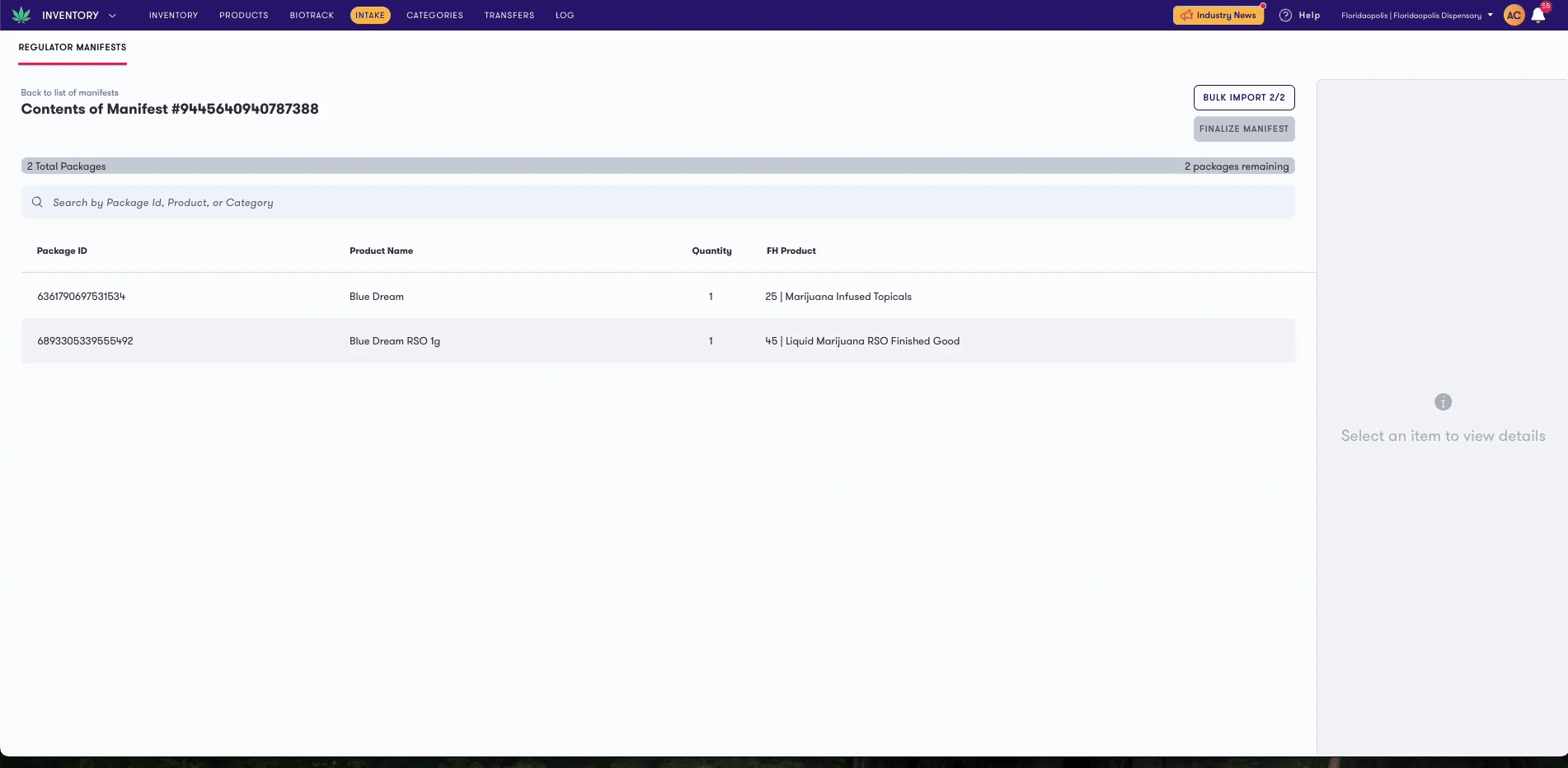 Updates by Ari Clouse | Flowhub Release Notes