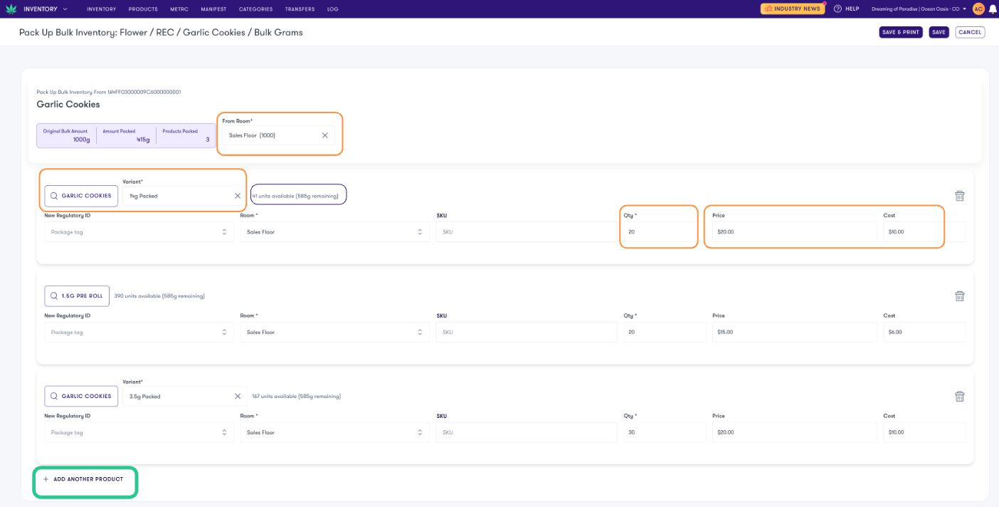 Inventory | Flowhub Release Notes