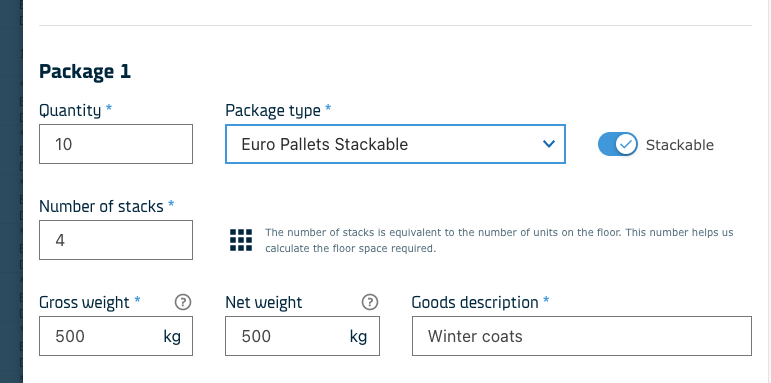 Stackable packages | DLJ Release Notes