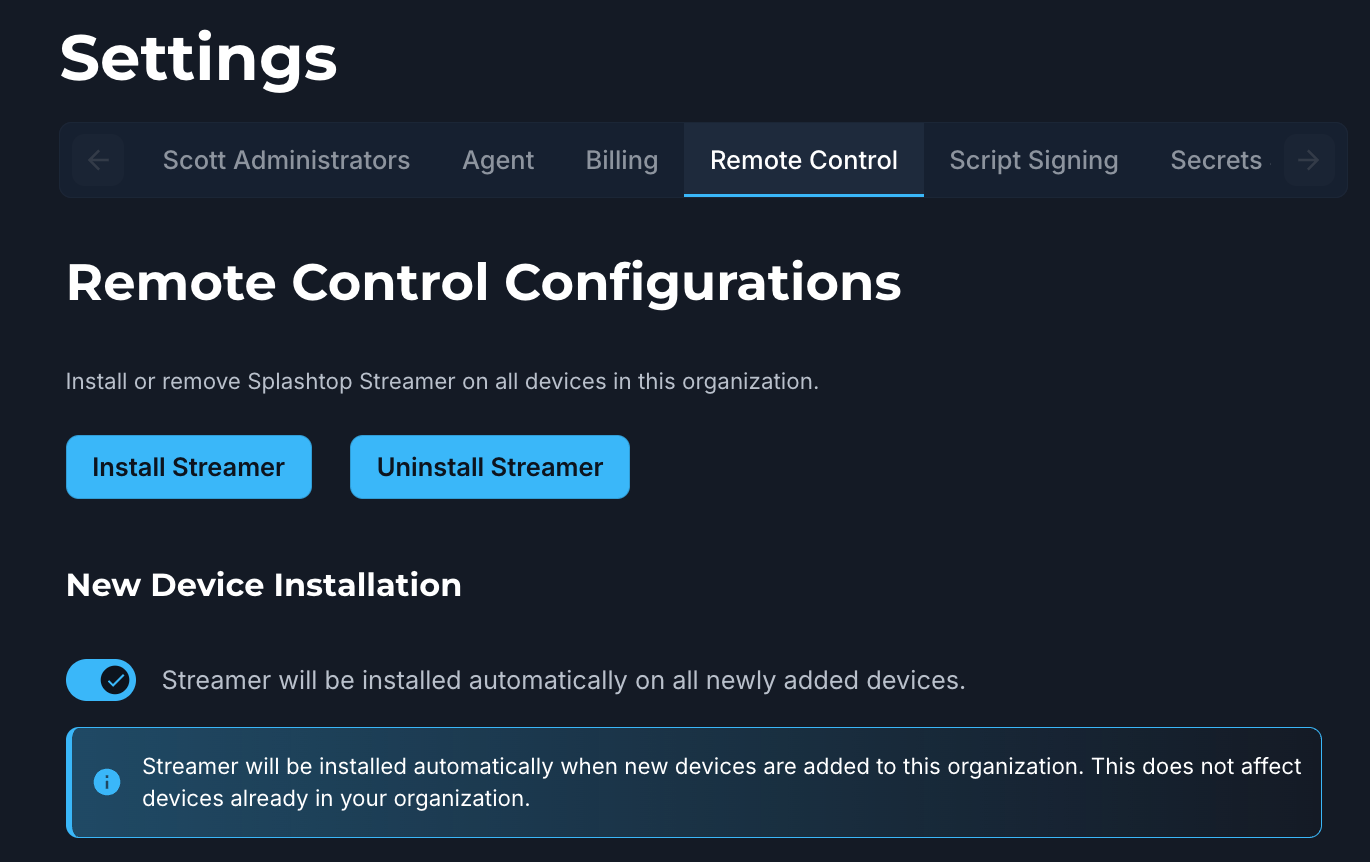 Enhancements to Remote Control with Splashtop Deployment | Automox ...