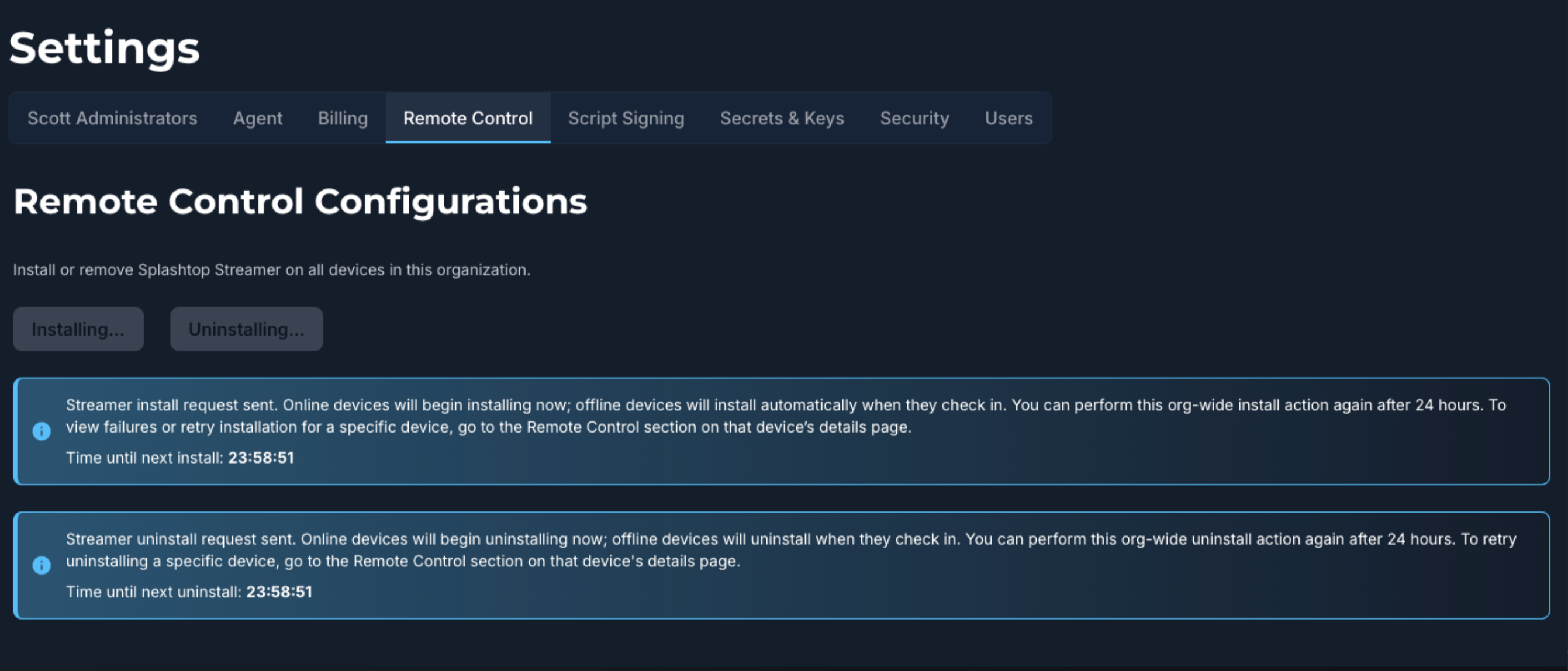 Enhancements to Remote Control with Splashtop Deployment | Automox ...