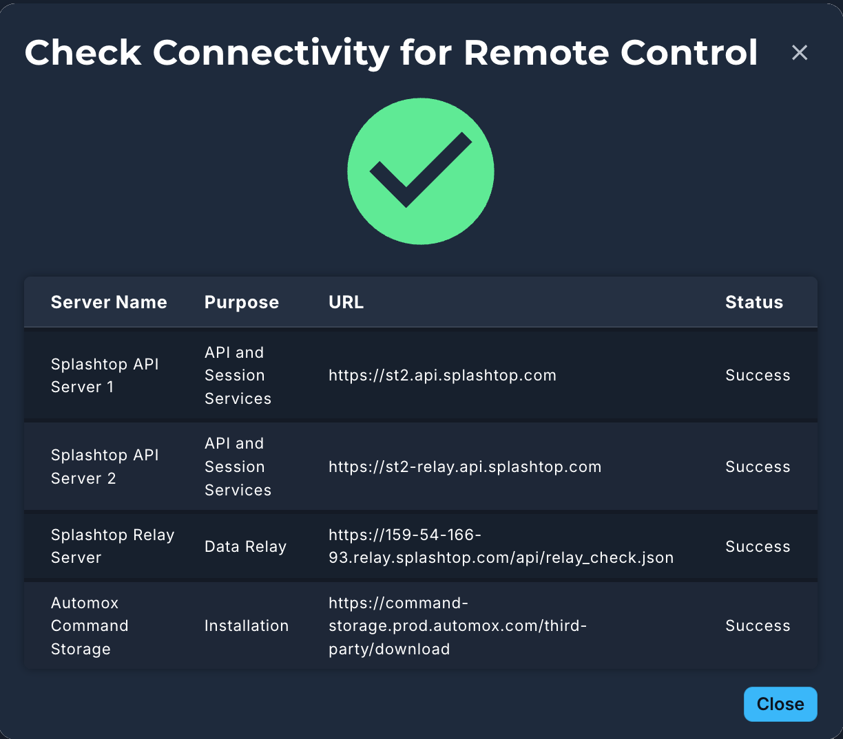 Enhancements to Remote Control with Splashtop Deployment | Automox ...